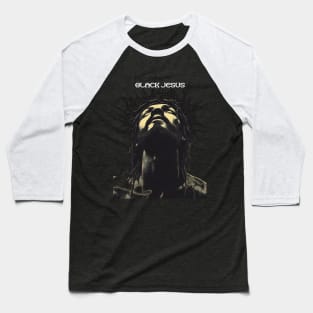 Jesus Christ: Black Jesus Christian Lord and Savior Baseball T-Shirt